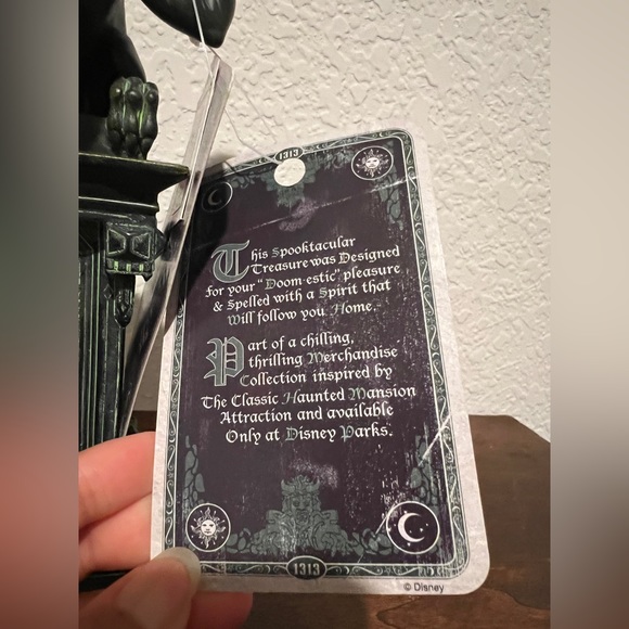 Disney Parks - The Haunted Mansion Gargoyle Candle Stick Holder Candelabra - NWT - Picture 5 of 10